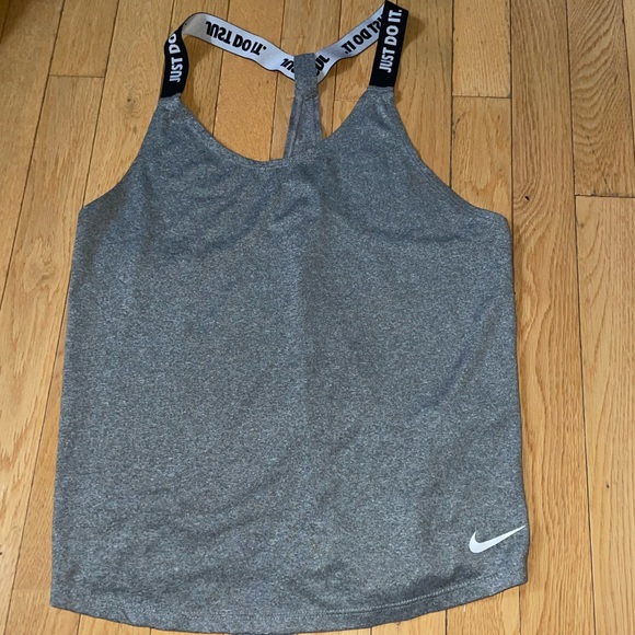 Nike Grey Running Tank - Picture 1 of 3